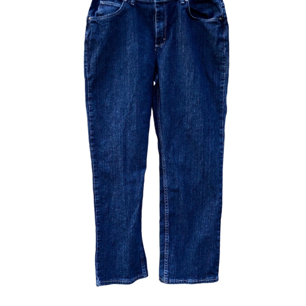 Vintage Chic Women's Jeans Size 10 High Rise Dark Wash